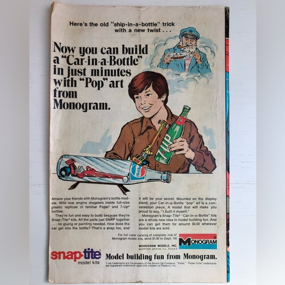 Vintage 1975 Swamp Thing No. 19 Super-Star Comic Book - Picture 4 of 4